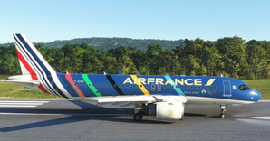 [A32NX] Air France "Olympic Games 2024 / Jeux Olympiques 2024" concept thumbnail 2