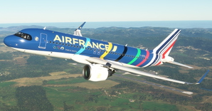 [A32NX] Air France "Olympic Games 2024 / Jeux Olympiques 2024" concept thumbnail 9