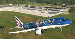 [A32NX] Air France "Olympic Games 2024 / Jeux Olympiques 2024" concept thumbnail 6