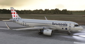 [A32NX] Brussels Airlines "2021 livery" thumbnail 2
