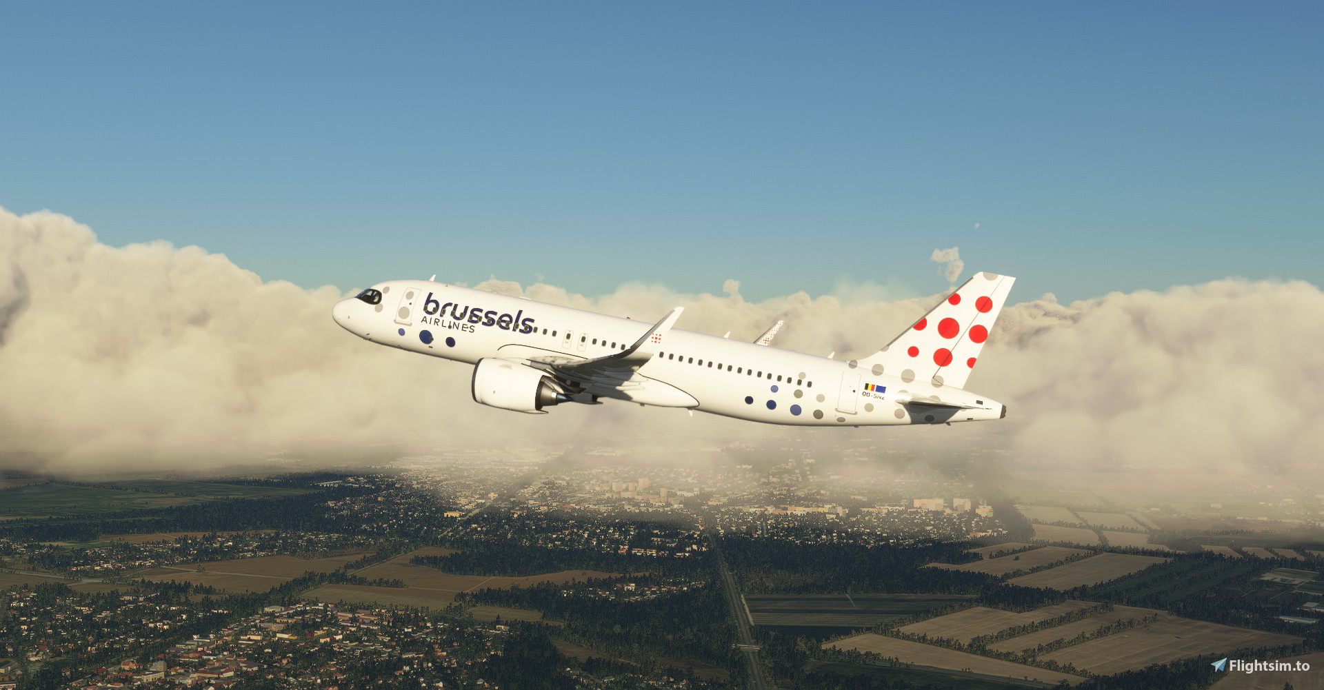 [A32NX] Brussels Airlines "2021 livery" - Image 1