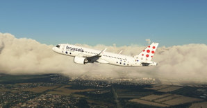 [A32NX] Brussels Airlines "2021 livery" thumbnail 1