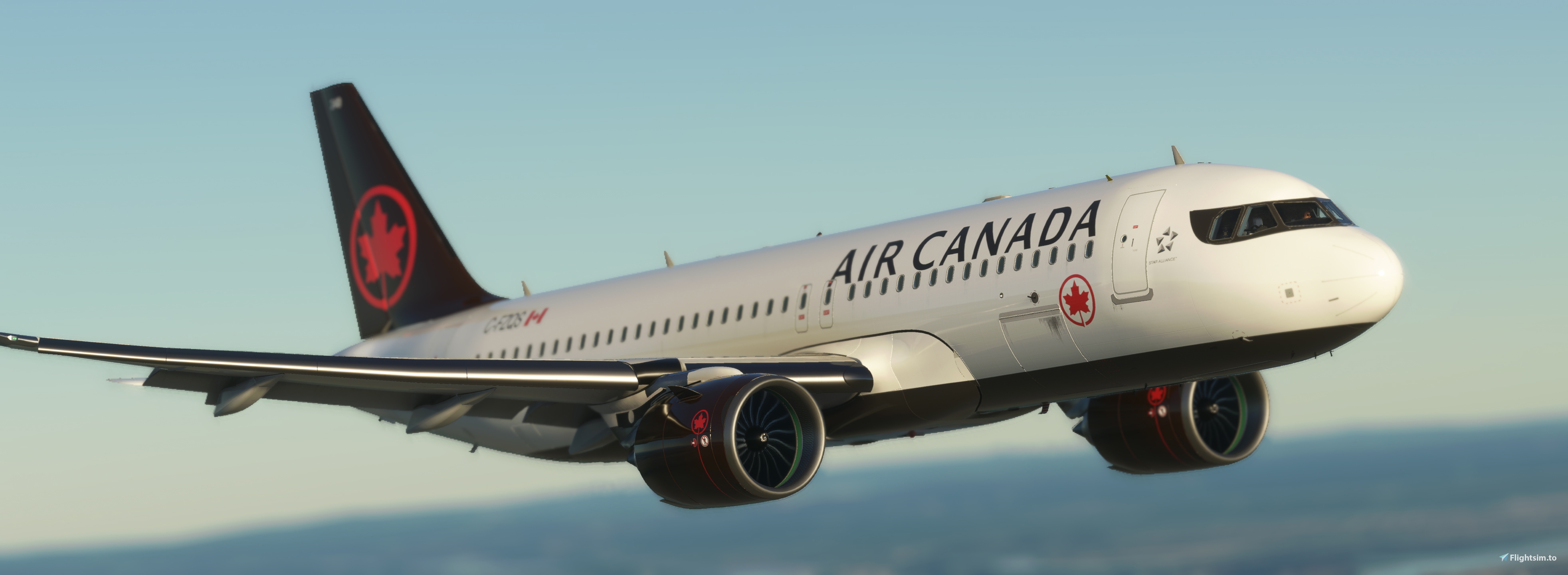 [A32NX] FBW320N Air Canada 8K C-FZQS DIRTY - Image 1