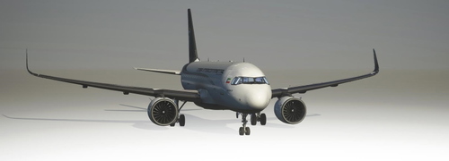 [A32NX] FlyByWire | Airbus A320NX CEIBA INTERCONTINENTAL Airlines F-HBSD in 6k