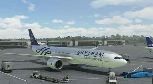 A330-900 GARUDA INDONESIA SKYTEAM LIVERY