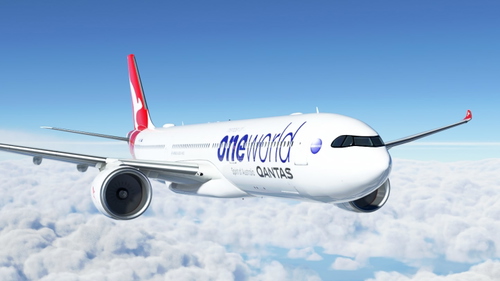 A330-900neo Qantas One World [8K]