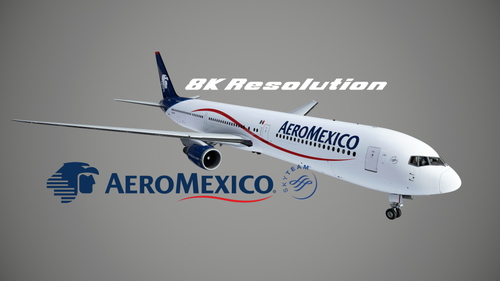 Aero Mexico | CS 767-400ER | 8K Resolution 