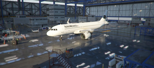 [A32NX] Aeromexico Black and White