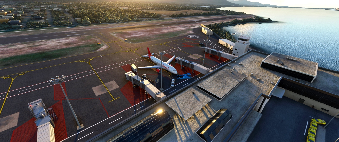 Simón Bolivar International Airport - SKSM Colombia Microsoft Flight Simulator
