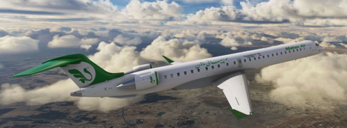 Aerosoft CRJ 1000  Mahan Air lines