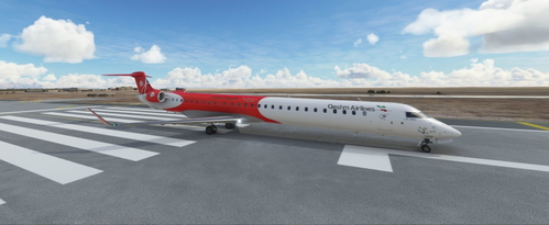 Aerosoft CRJ 1000  Qeshem Air lines