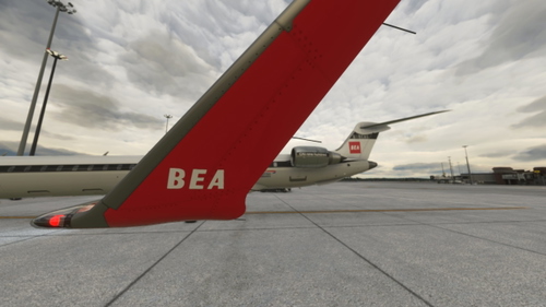 Aerosoft CRJ-900 BEA  Retro