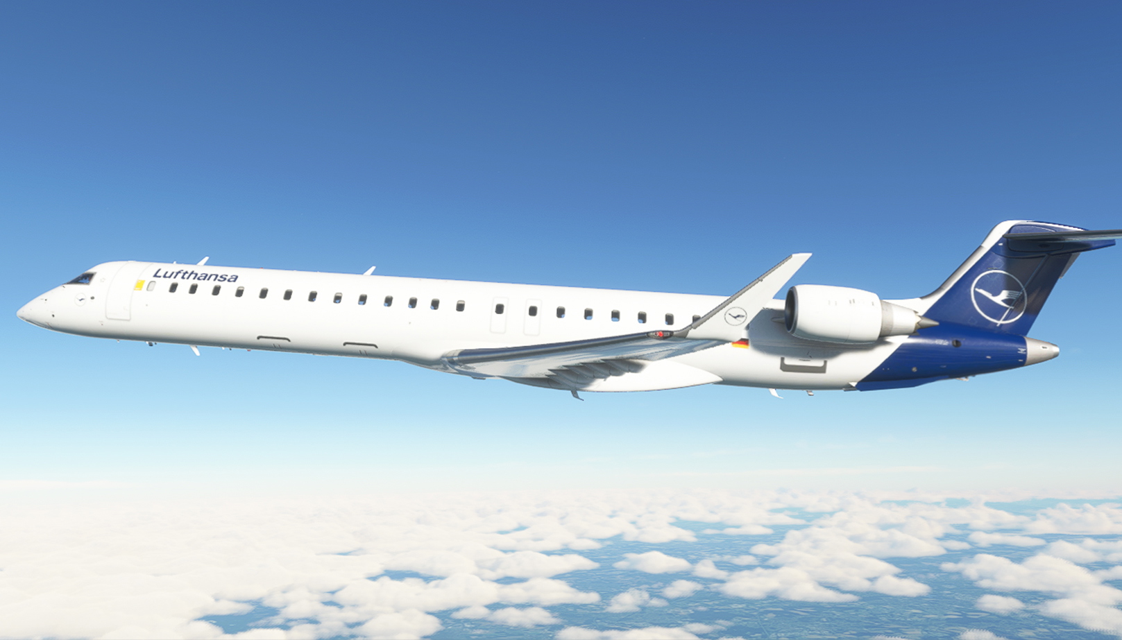 Aerosoft CRJ-900 Lufthansa D-AIZC 4K - Image 1