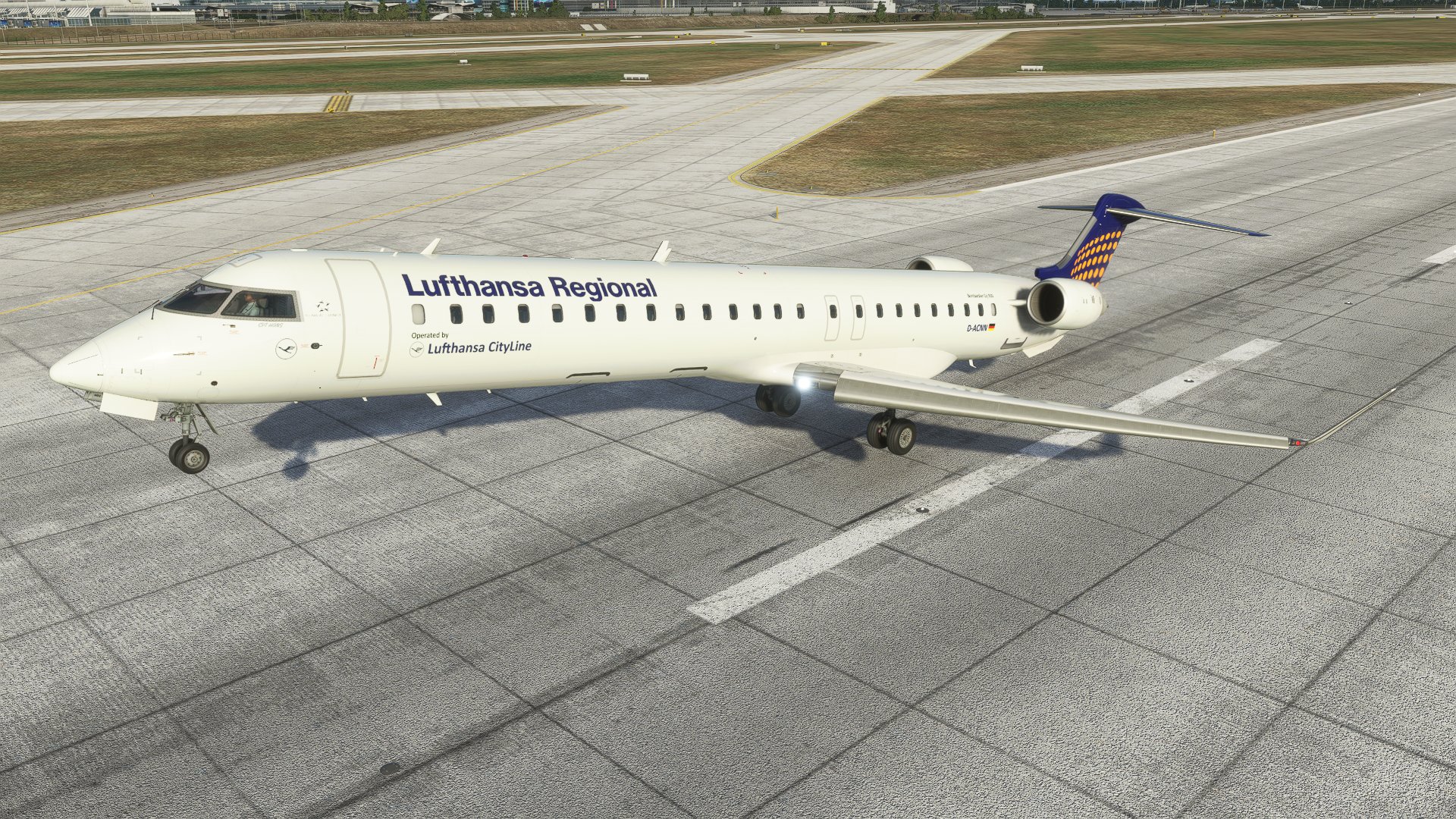 Aerosoft Crj 900 Lufthansa (EW) 4K - Image 1