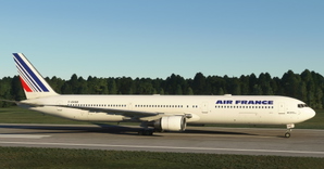 Air France "1990 livery" CaptainSim 767-400ER thumbnail 2