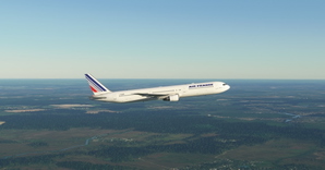 Air France "1990 livery" CaptainSim 767-400ER thumbnail 1