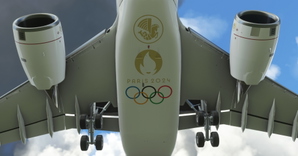 Air France "Olympic Games 2024 / Jeux Olympiques 2024" concept  Headwind A330-900 thumbnail 10