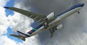 Air France "Olympic Games 2024 / Jeux Olympiques 2024" concept  Headwind A330-900 thumbnail 11