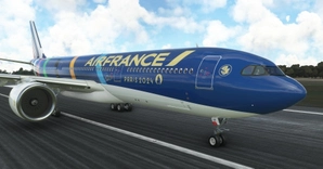 Air France "Olympic Games 2024 / Jeux Olympiques 2024" concept  Headwind A330-900 thumbnail 4