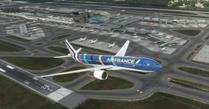 Air France "Olympic Games 2024 / Jeux Olympiques 2024" concept  Headwind A330-900 thumbnail 12
