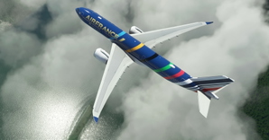 Air France "Olympic Games 2024 / Jeux Olympiques 2024" concept  Headwind A330-900 thumbnail 16