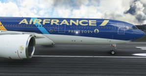 Air France "Olympic Games 2024 / Jeux Olympiques 2024" concept  Headwind A330-900 thumbnail 3