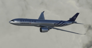 Air France "Skyteam metal livery" Headwind A330-900 thumbnail 1
