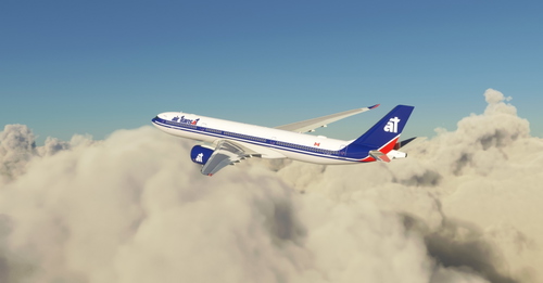 Air Transat "1995 livery" Headwind A330-900