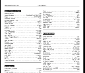 Airbus A32NX / A320neo Checklist/Procedure  thumbnail 2