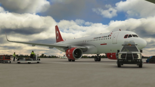Airbus A32NX Amsterdam Airlines [8K]