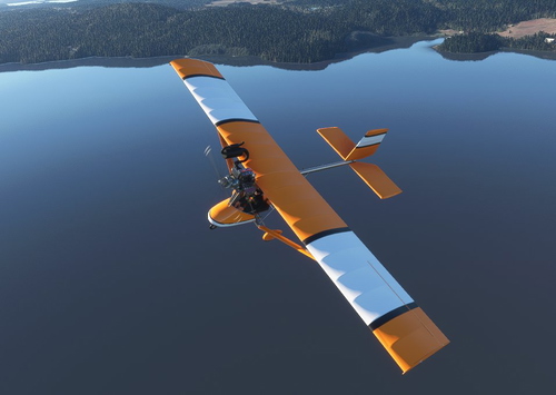 AIRPAC1 RAS Whittaker mw6  Orange Livery
