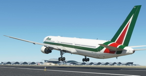 Alitalia "2010 livery" CaptainSim 767-400ER thumbnail 6