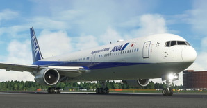 All Nippon Airways / ANA "2010 livery" CaptainSim 767-400ER thumbnail 8