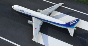 All Nippon Airways / ANA "2010 livery" CaptainSim 767-400ER thumbnail 4