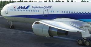 All Nippon Airways / ANA "2010 livery" CaptainSim 767-400ER thumbnail 5