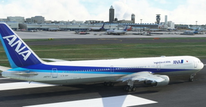 All Nippon Airways / ANA "2010 livery" CaptainSim 767-400ER thumbnail 7