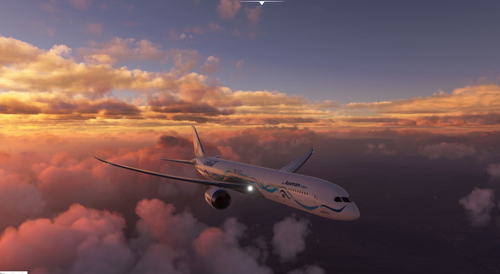  Aseman Air lines  B-787 (4K)