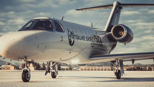 Asobo Cessna Citation CJ4 - Wirtualne Skrzydła Livery