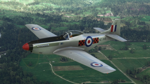 Asobo P-51D ZK-TAF