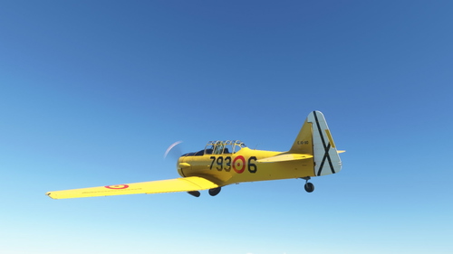 Asobo T-6 Texan Spain Air Force 