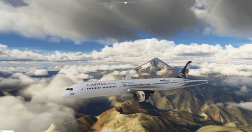 B- 787 CASPIAN AIR LINE   