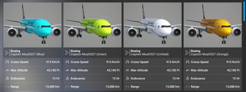 B777-200ER Captain Mual2027 Airline