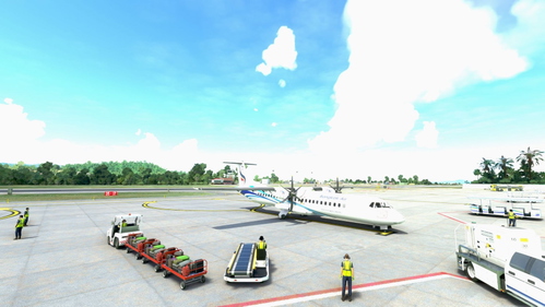 Bangkok Airways ATR72 Livery for Community Version