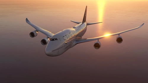 Better wing flex for 747-8 