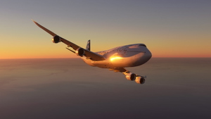 Better wing flex for 747-8  thumbnail 3