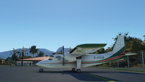 BN2 Island Airways G-AXUB