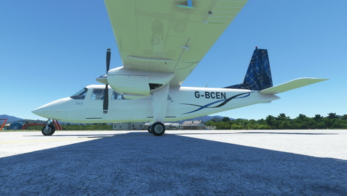 BN2 Islander G-BCEN repaint