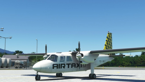 BN2A Islander Air Taxi Vanuatu YJ-AL1