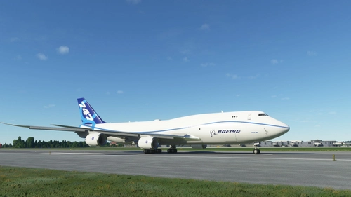 Boeing 747-8 Freighter 4K [No mirroring]