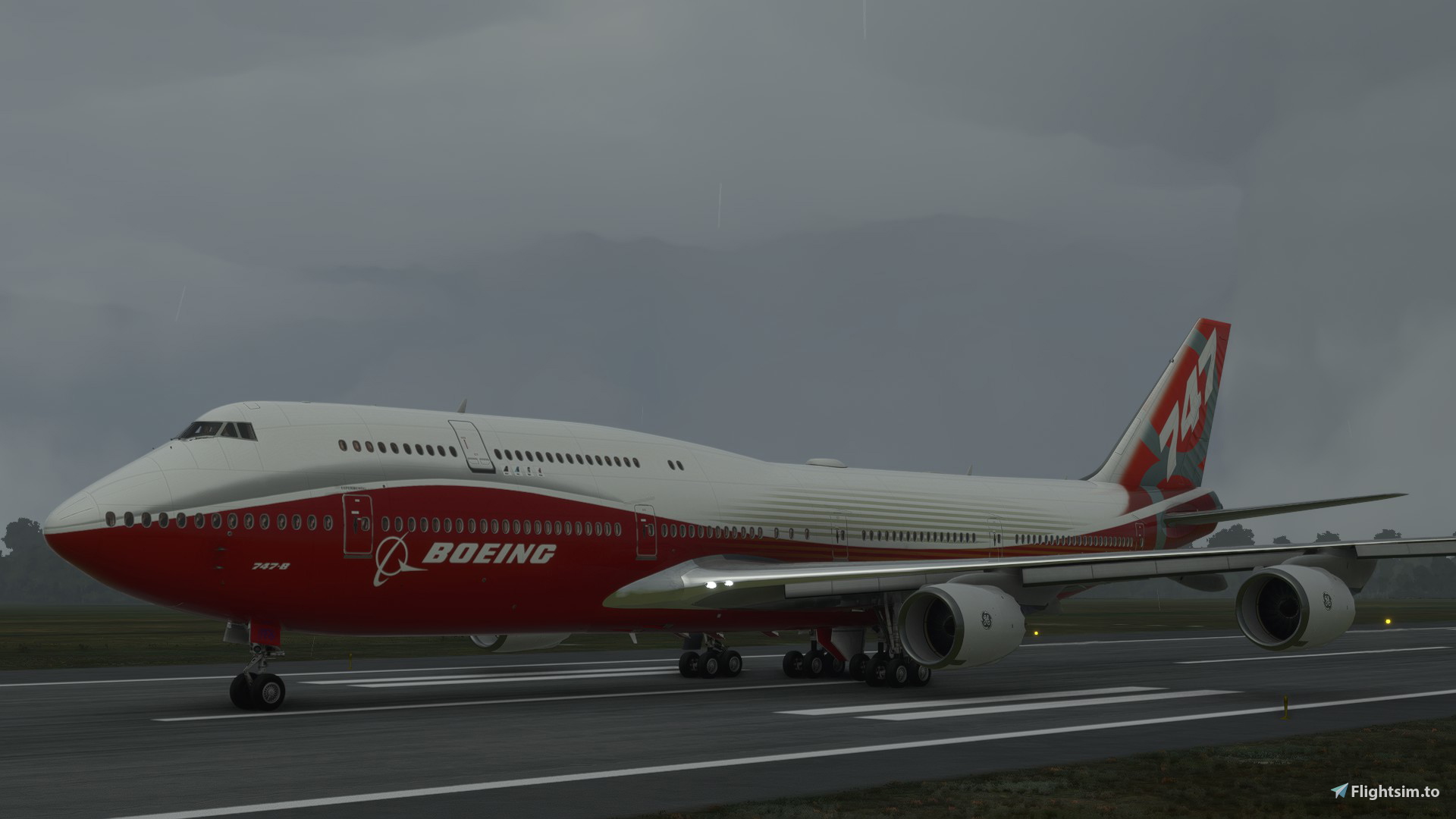 Boeing 747-8i Intercontinental 4K [No mirroring] - Image 1